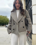 Margo - Women's Stylish Double-Breasted Pea Coat