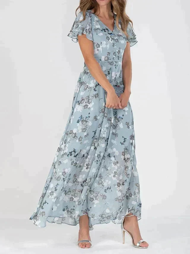 Juniper | Women's Elegant Floral Maxi Dress