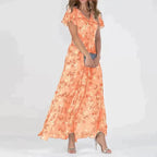 Juniper | Women's Elegant Floral Maxi Dress