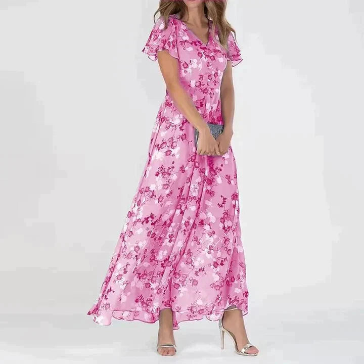 Juniper | Women's Elegant Floral Maxi Dress