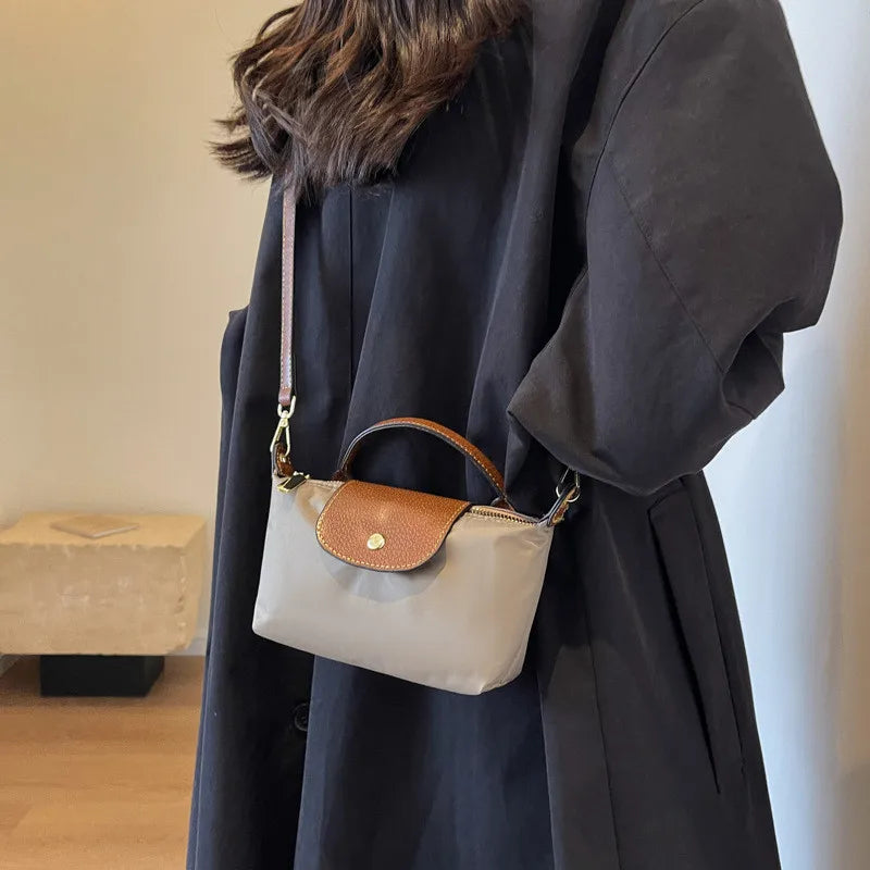Maris - Women's Stylish Mini Duffle Bag with Leather Accents