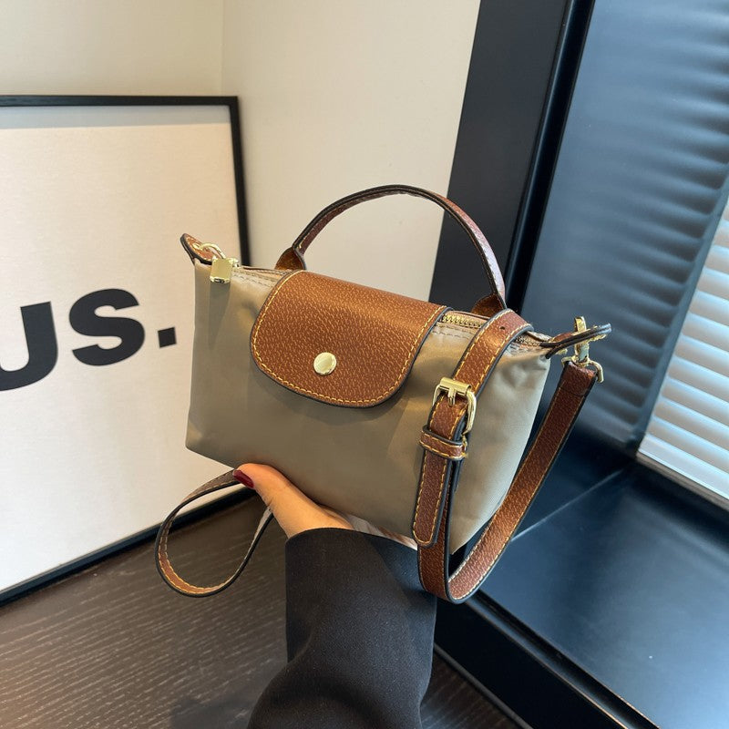 Maris - Women's Stylish Mini Duffle Bag with Leather Accents