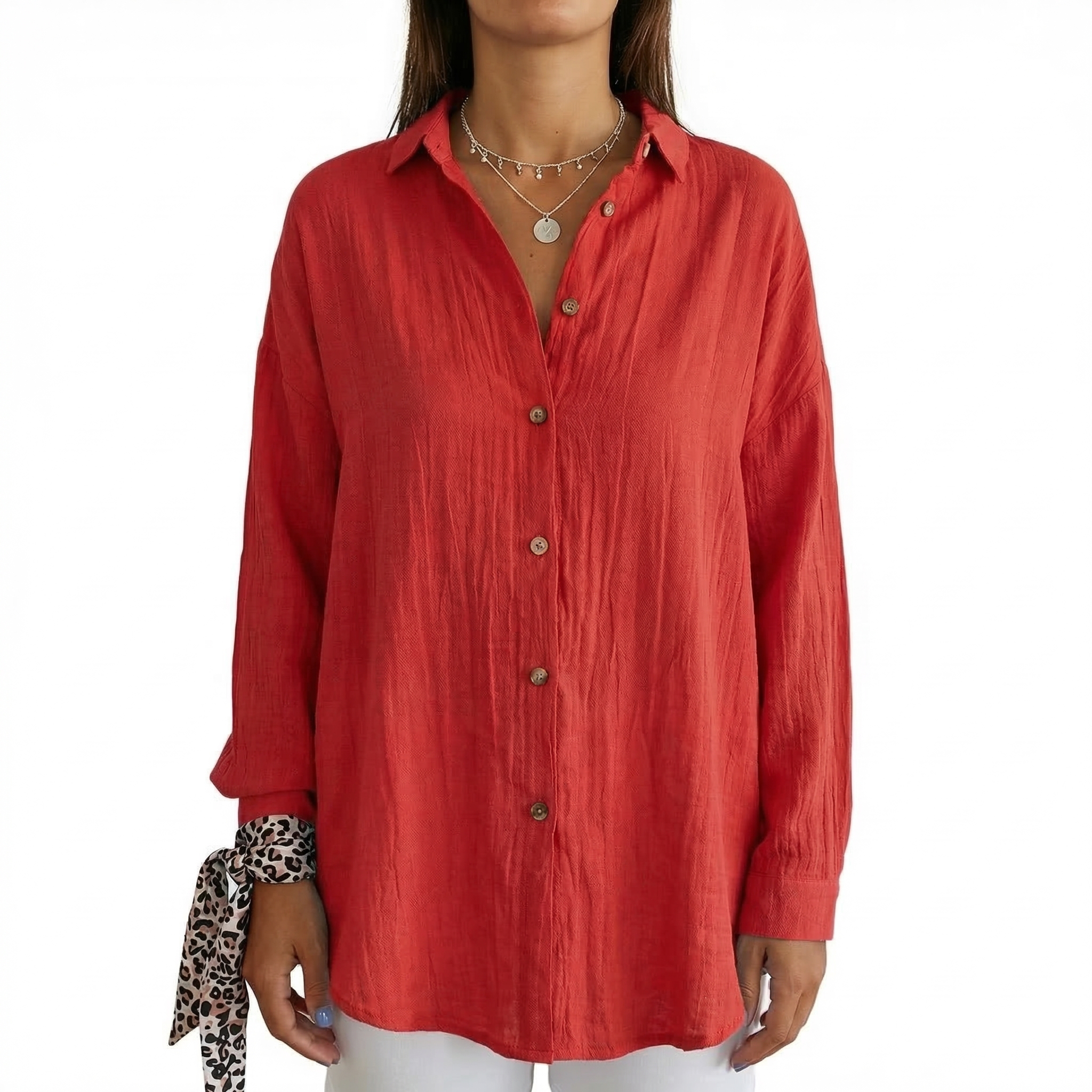 Marlowe | Women's Casual Linen Blouse