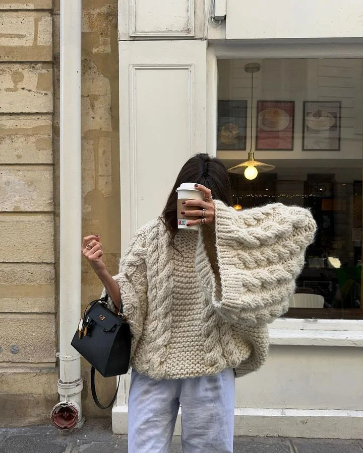 Marlowe | Women's Cozy Cable Knit Warm Comfort Sweater