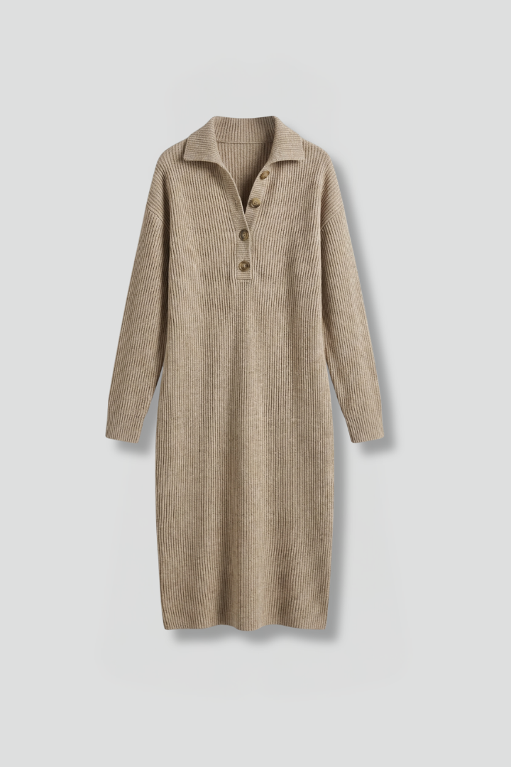 Marlowe - Women's Cozy Knit Sweater Dress