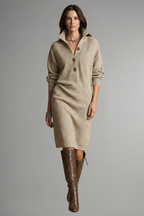 Marlowe - Women's Cozy Knit Sweater Dress