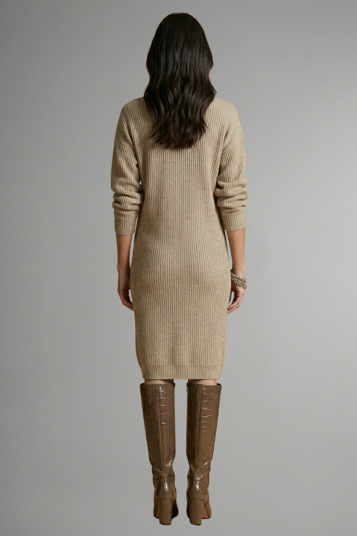 Marlowe - Women's Cozy Knit Sweater Dress