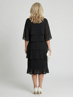 Marlowe | Women's Elegant Layered Midi Dress