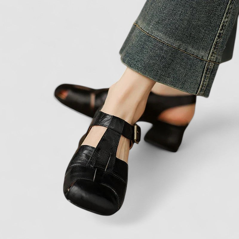 Mirin - Women's Classic Buckle Mary Janes