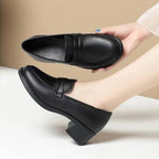 Nadine | Women's Heeled Mary Janes with Classic Design