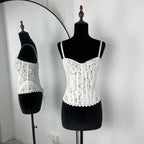 Naya | Women's Sweetheart Spaghetti Strap Corset Top