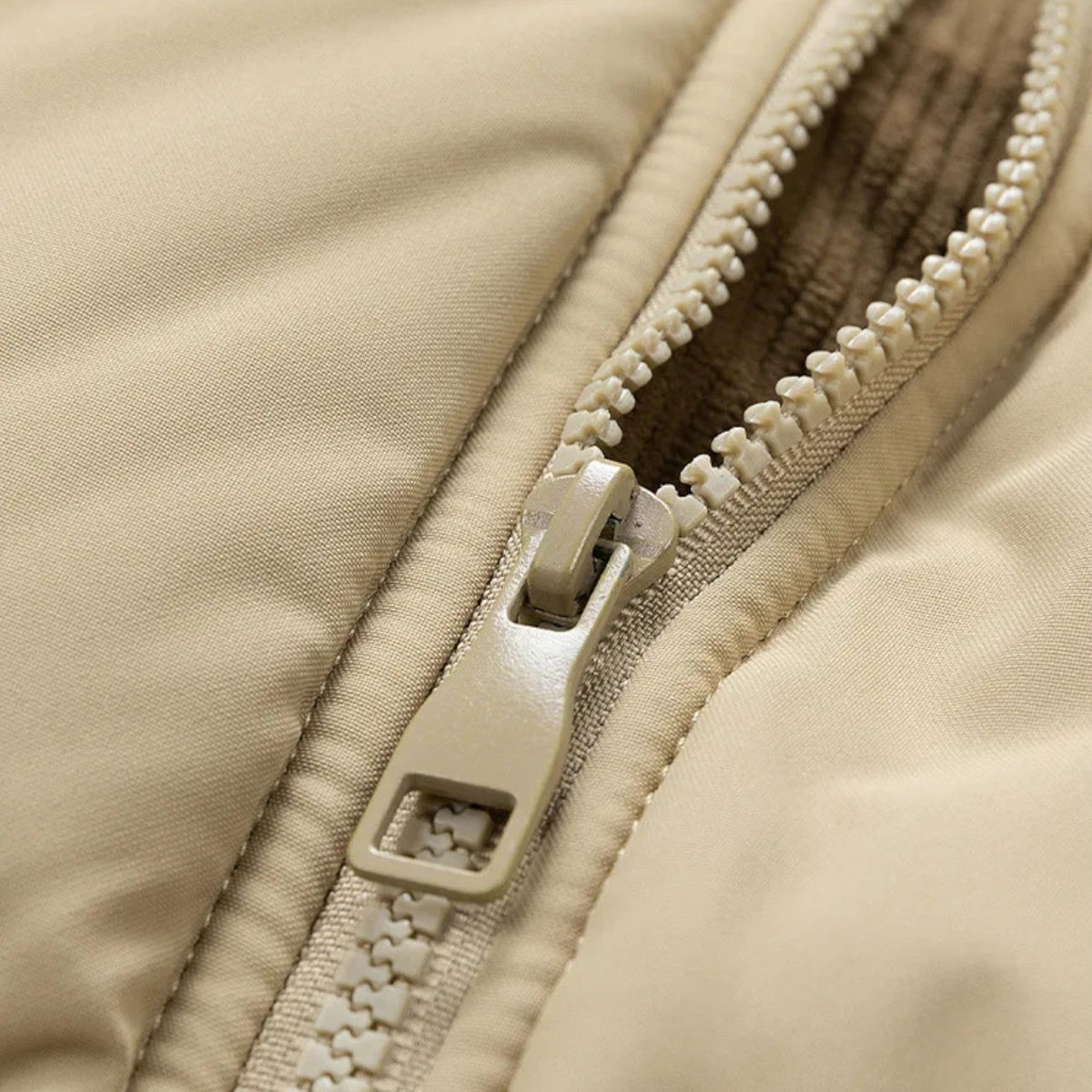 Niall - Men's Classic Corduroy-Trimmed Puffer Jacket