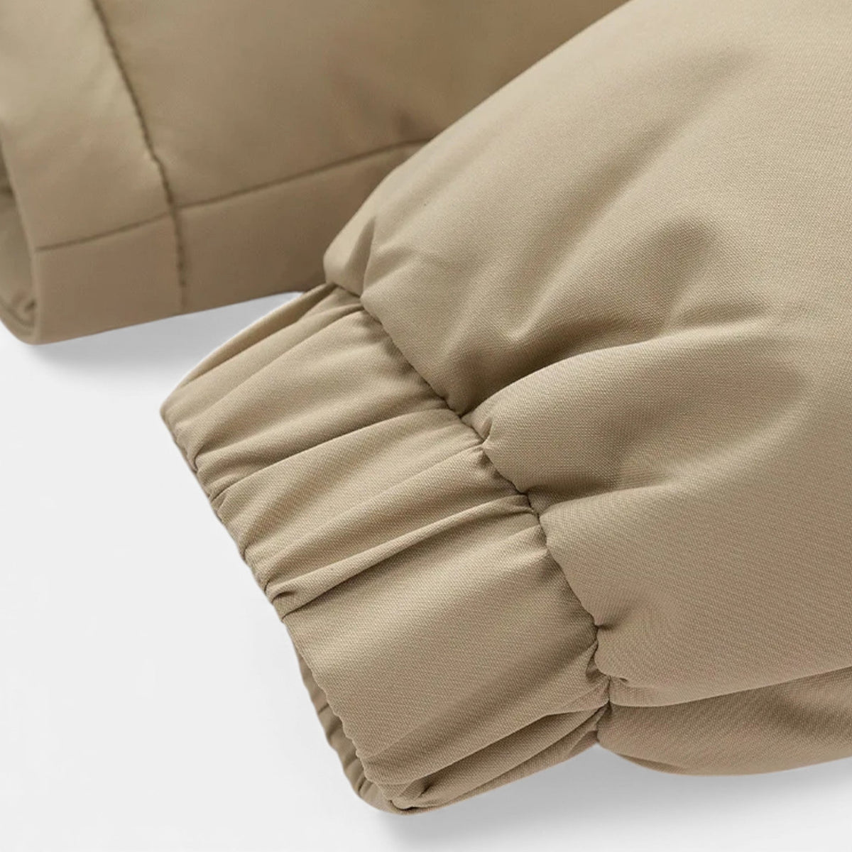 Niall - Men's Classic Corduroy-Trimmed Puffer Jacket