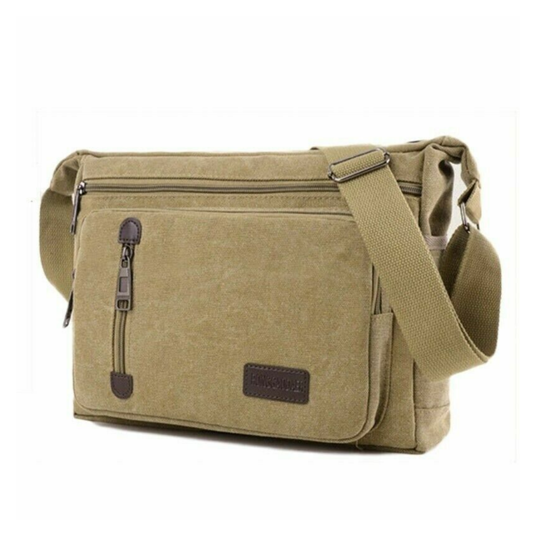 Nolan - Men's Casual Canvas Shoulder Bag