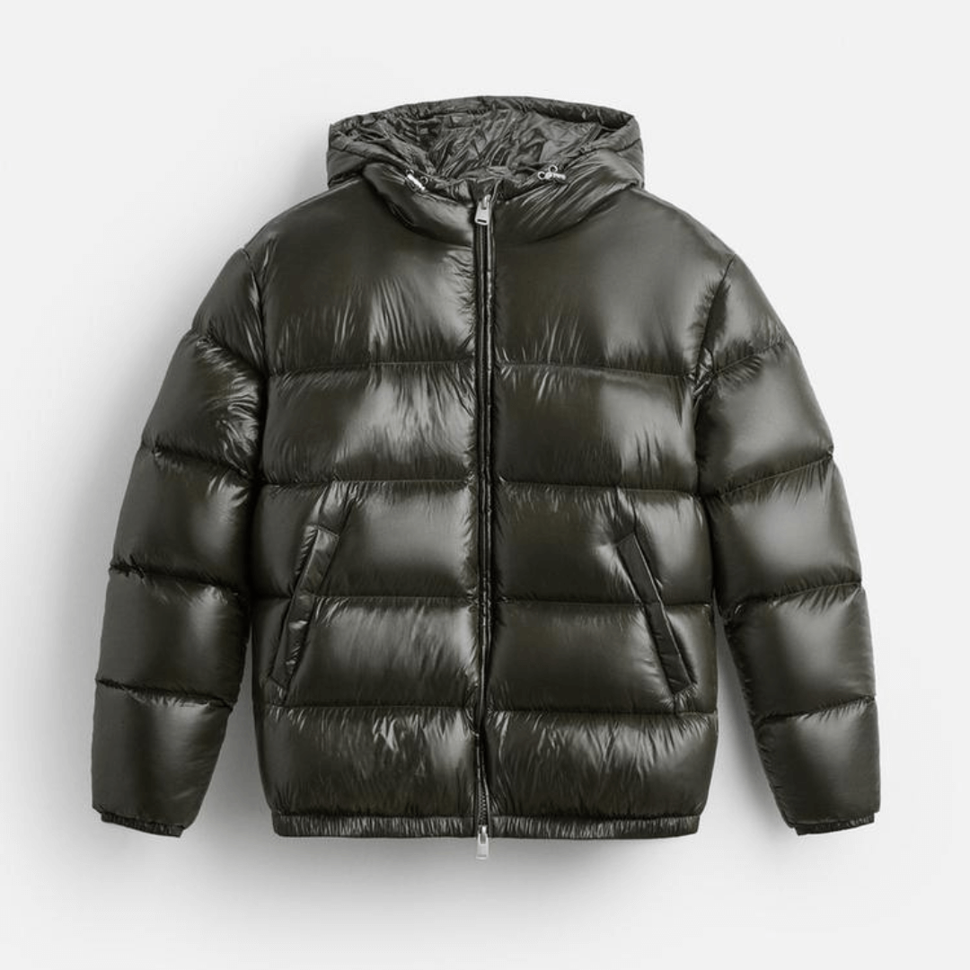 Nolan - Men's Sleek Hooded Puffer Jacket