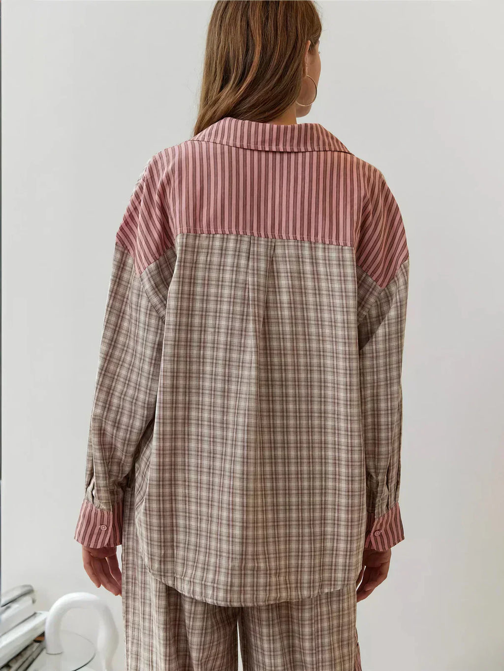 Nova - Women's Relaxed Plaid Pajama Set
