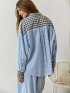 Nova - Women's Relaxed Plaid Pajama Set