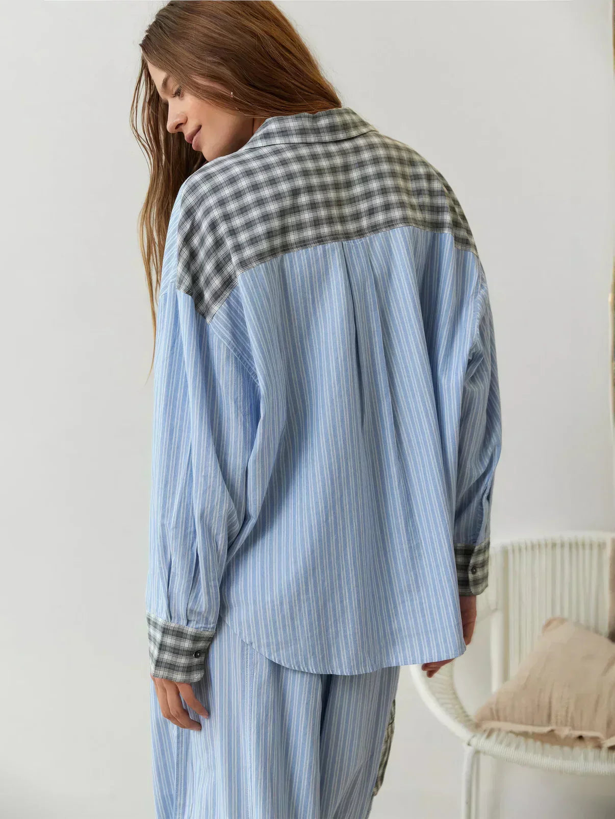 Nova - Women's Relaxed Plaid Pajama Set