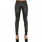 Nova - Women's Stylish Skinny Moto Jeans