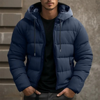 Declan | Men's Casual Puffer Jacket with Hood