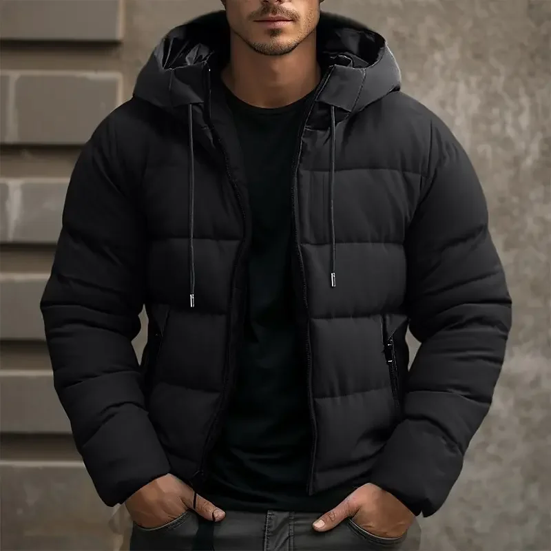 Declan | Men's Casual Puffer Jacket with Hood