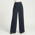 Pleatera - High Waist Pleated Trousers
