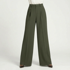 Pleatera - High Waist Pleated Trousers