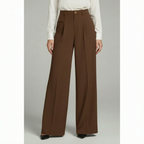 Pleatera - High Waist Pleated Trousers