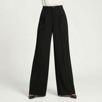 Pleatera - High Waist Pleated Trousers