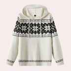Quentin - Men's Classic Patterned Hoodie