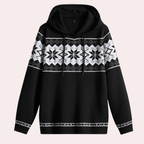 Quentin - Men's Classic Patterned Hoodie