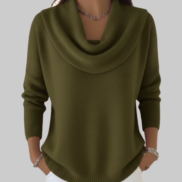 Quinn | Women's Cozy Cowl Neck Sweater