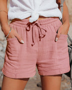 Sienna | Women's Casual Summer Shorts with Drawstring