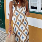 Remi | Women's Elegant Sleeveless Midi Sundress