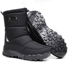 Reid - Men's Insulated Winter Boots with Faux Fur Lining