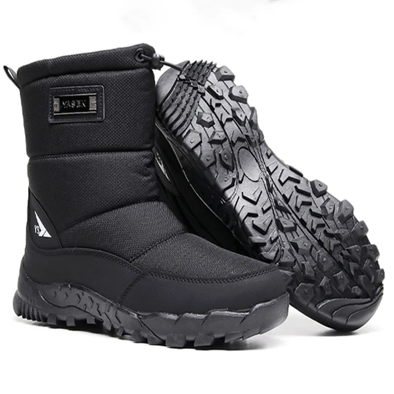 Reid - Men's Insulated Winter Boots with Faux Fur Lining