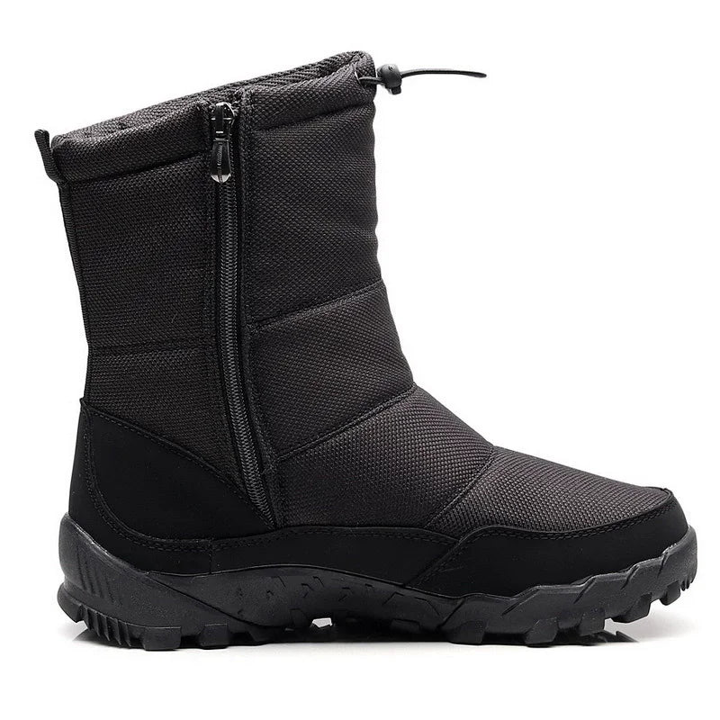 Reid - Men's Insulated Winter Boots with Faux Fur Lining