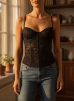 Remi | Women's Chic Lace Corset Top