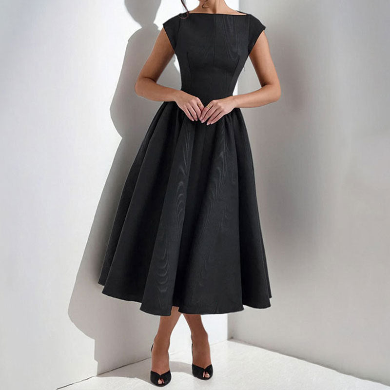 Sienna | Women's Classic Pleated Midi Dress