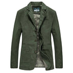 Rowan - Men's Casual Blazer with Button Detail