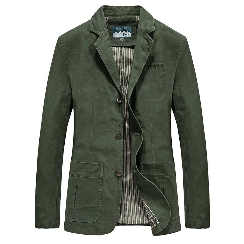 Rowan - Men's Casual Blazer with Button Detail
