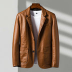 Rowan - Men's Classic Faux Leather Jacket