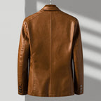 Rowan - Men's Classic Faux Leather Jacket
