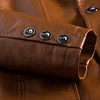 Rowan - Men's Classic Faux Leather Jacket