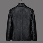Rowan - Men's Classic Faux Leather Jacket