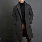 Rowan | Men's Elegant Long Overcoat