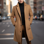Rowan | Men's Elegant Long Overcoat