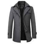 Rowan | Men's Stylish Double-Breasted Trench Coat