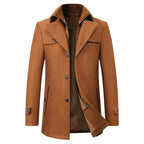Rowan | Men's Stylish Double-Breasted Trench Coat