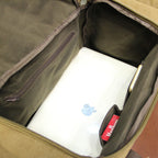 Rowan - Men's Versatile Duffle Bag with Faux Leather Trim